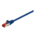 Microconnect SSTP60015B networking cable Blue 0.15 m Cat6 S/FTP (S-STP)