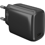 Goobay USB-C PD (Power Delivery) Fast Charger (20 W), Black