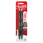 Sharpie 2096142 gel pen Retractable gel pen Medium Red 2 pc(s)