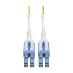 Tripp Lite N370-01M-T fiber optic cable 39.4" (1 m) 2x LC OFNR Yellow