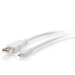 C2G 27441 USB cable USB 2.0 11.8" (0.3 m) USB A Micro-USB B White