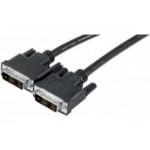 Hypertec ProConnectLite DVI cable 1 m DVI-D Black