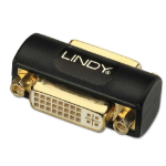 Lindy DVI-I DD double female adapter
