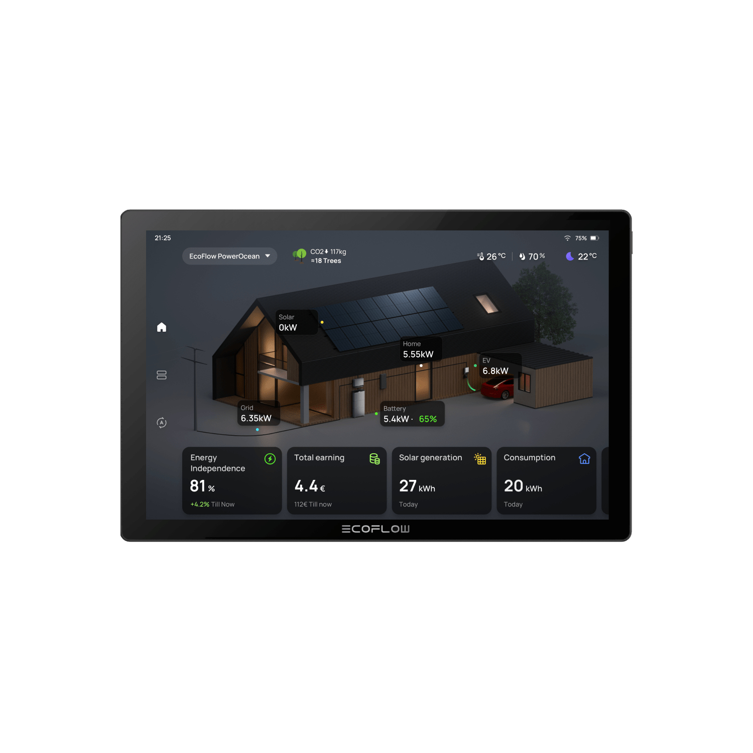EcoFlow PowerInsight Wireless Black