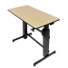 Ergotron WorkFit-D, Sit-Stand Desk Sand