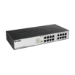 D-Link DGS-1016D switch di rete Non gestito Gigabit Ethernet (10/100/1000) 1U Nero, Argento
