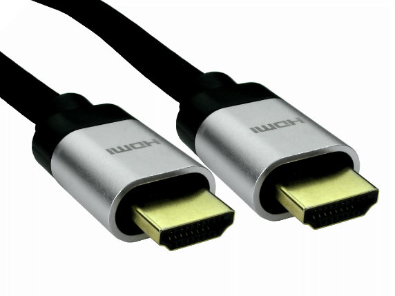Cables Direct CDLHD8K-05SLV HDMI cable 5 m HDMI Type A (Standard) Black, Silver