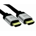 Cables Direct CDLHD8K-00SLV HDMI cable 0.5 m HDMI Type A (Standard) Black, Silver