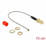 DeLOCK 89832 coaxial cable 0.1 m SMA Grey