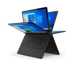 Geo Computers GeoFlex 110 Intel® Celeron® N N4020 Hybrid (2-in-1) 29.5 cm (11.6") Touchscreen HD 4 GB LPDDR4-SDRAM 64 GB eMMC Wi-Fi 5 (802.11ac) Windows 10 Home in S mode Black