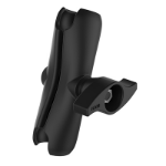 RAM Mounts Double Socket Arm with Metal Knob