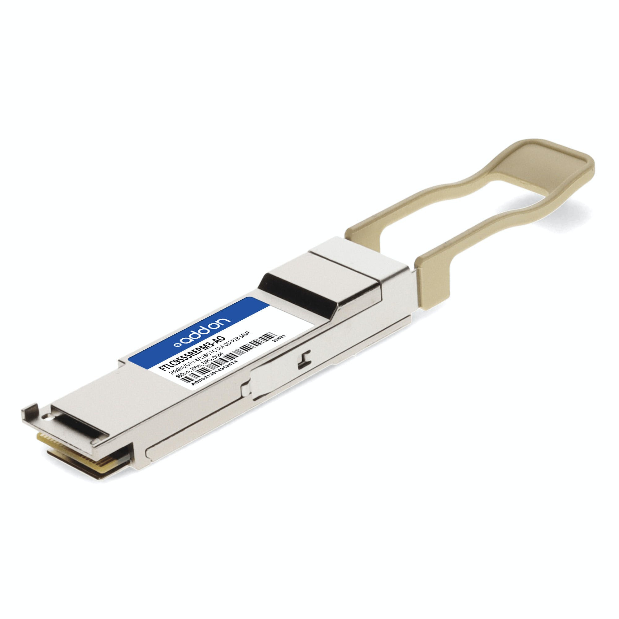 AddOn Networks FTLC9555REPM3-AO Compatible 100G QSFP28 100 m TAA Compliant Transceiver