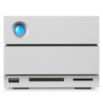 LaCie 2big Dock Thunderbolt 3 12TB disk array Desktop Grijs