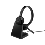 Jabra Evolve 65 TE Headset Wired & Wireless Head-band Office/Call center USB Type-A Bluetooth Charging stand Black