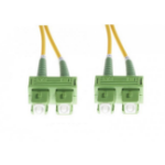 4Cabling 3m SC/APC-SC/APC OS1 / OS2 Singlemode Fibre Optic Duplex Cable