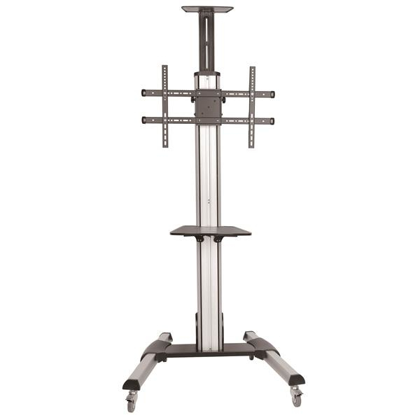 StarTech.com TV Cart - Height Adjustable - Lockable Wheels