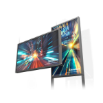 DynaScan DW551DR4 Signage Display Double sided totem 138.8 cm (54.6") LCD Wi-Fi 3000 cd/m² Full HD Black Built-in processor Android 7.1.2