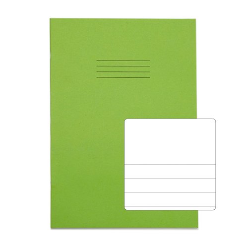 Image of Rhino A4 Exercise Book 64 Page, Light Green, TB/F15 (Pack of 50)