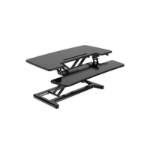 BakkerElkhuizen Adjustable Sit-Stand Desk Riser 2 Black