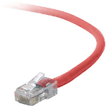 Belkin Cat5e networking cable Red 118.1" (3 m)