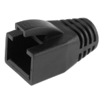ACT RJ45 zwarte tule voor 8,0 mm kabel