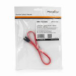 Rocstor Y10C858-RD SATA cable 24" (0.609 m) SATA 7-pin Black, Red