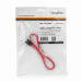 Rocstor Y10C858-RD SATA cable 24" (0.609 m) SATA 7-pin Black, Red