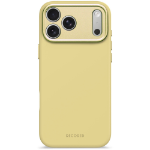 Decoded Silicone Backcover Apple iPhone 17 Pro Max Yuma Yellow mobile phone case 17.5 cm (6.9") Cover