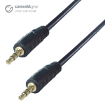 connektgear 15m 3.5mm Stereo Jack Audio Cable - Male to Male - Gold Connectors