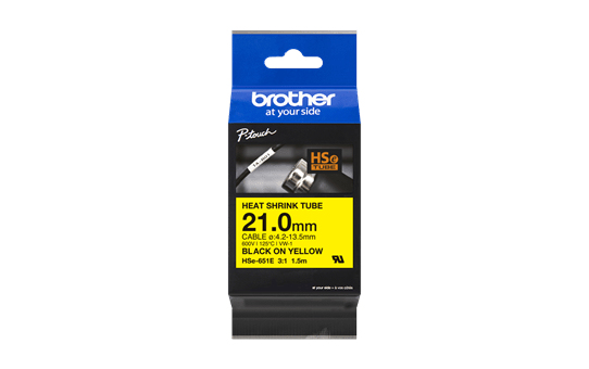 Image of Brother HSE651E printer ribbon Black