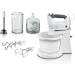 Bosch MFQ37490 mixer Hand mixer 750 W Grey, White