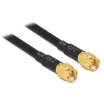DeLOCK 88893 coaxial cable LMR195 10 m SMA Black