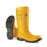 DUNLOP Purofort Fieldpro Steel Toe Cap Full Safety Wellington Boot Yellow Size 08 / Eu 42