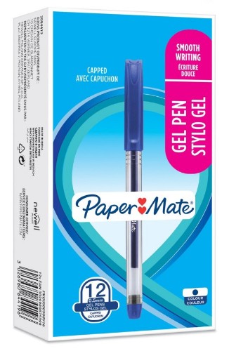 Papermate 2084419 gel pen Capped gel pen Blue 12 pc(s)