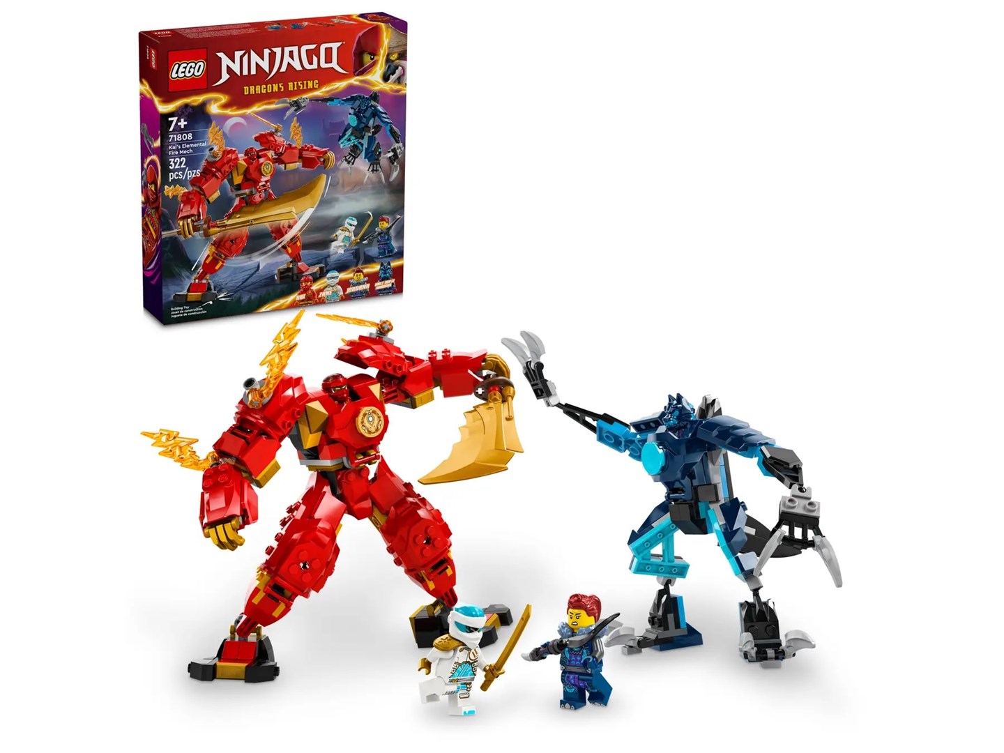 LEGO Ninjago 71808 Mech Zywiolu Ognia