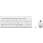 Lenovo GX30W75336 keyboard Mouse included Universal USB + Bluetooth QWERTY White