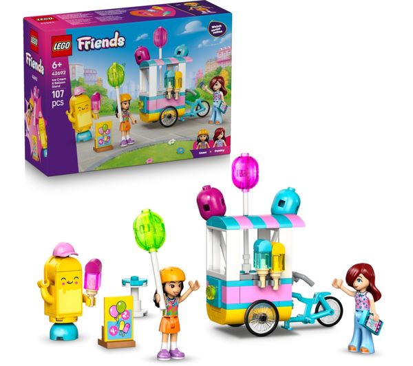 LEGO Friends 42692 Ice Cream & Balloon Stand Set
