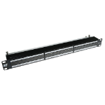ACT Patchpanel CAT6A shielded 24 poorten met cover