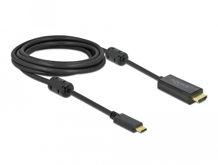 85971 DELOCK Video- / Audiokabel - USB-C männlich zu HDMI männlich