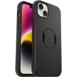 OtterBox OtterGrip Symmetry Case for iPhone 14/iPhone 13 for MagSafe, Drop Proof, Protective Case with Built-In Grip, 3x Tested to Military Standard, Antimicrobial Protection, Black