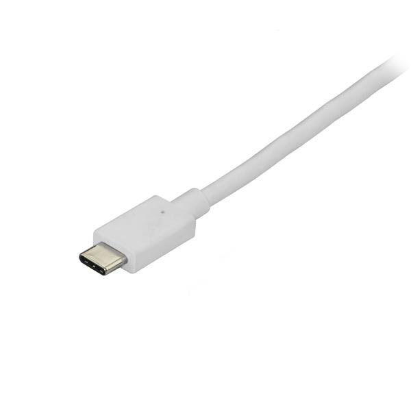 StarTech.com 6 ft. (1.8 m) USB-C to DisplayPort Cable - 4K 60Hz - White