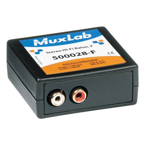 Muxlab Stereo HI FI Balun (RCA) Female