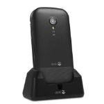 Doro 2404 6,1 cm (2.4") 100 g Noir Téléphone numérique