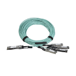 StarTech.com QSFP+ optische Breakout kabel - actief - Cisco QSFP-4X10G-AOC10M compatibel - 15 m