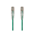 Monoprice 20ft. SlimRun Cat6 UTP networking cable Green 6.096 m U/UTP (UTP)