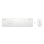 HP 655 WIRELESS KB/MSE COMBO WHT toetsenbord Inclusief muis Universeel RF Draadloos Wit