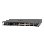 NETGEAR ProSAFE Managed Switch - GSM4352S - 48 Gigabit Ethernet poorten 10/100/1000 Mbps + 2 x SFP+ & 2 x 10GBASE-T poorten