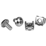 StarTech.com 100 Pkg M6 Mounting Screws and Cage Nuts for Server Rack Cabinet