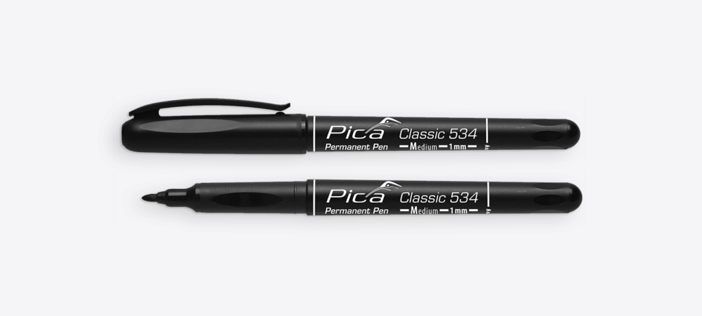 Image of Pica-Marker 534/46 permanent marker Fine/Bullet tip Black 1 pc(s)