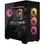 Corsair VENGEANCE a7500 AMD Ryzen™ 9 9900X3D 64 GB DDR5-SDRAM 4 TB SSD NVIDIA GeForce RTX 5090 Windows 10 Home Midi Tower PC Black